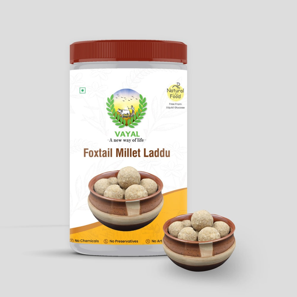 Foxtail Millet - Laddu with 100% Natural Jaggery