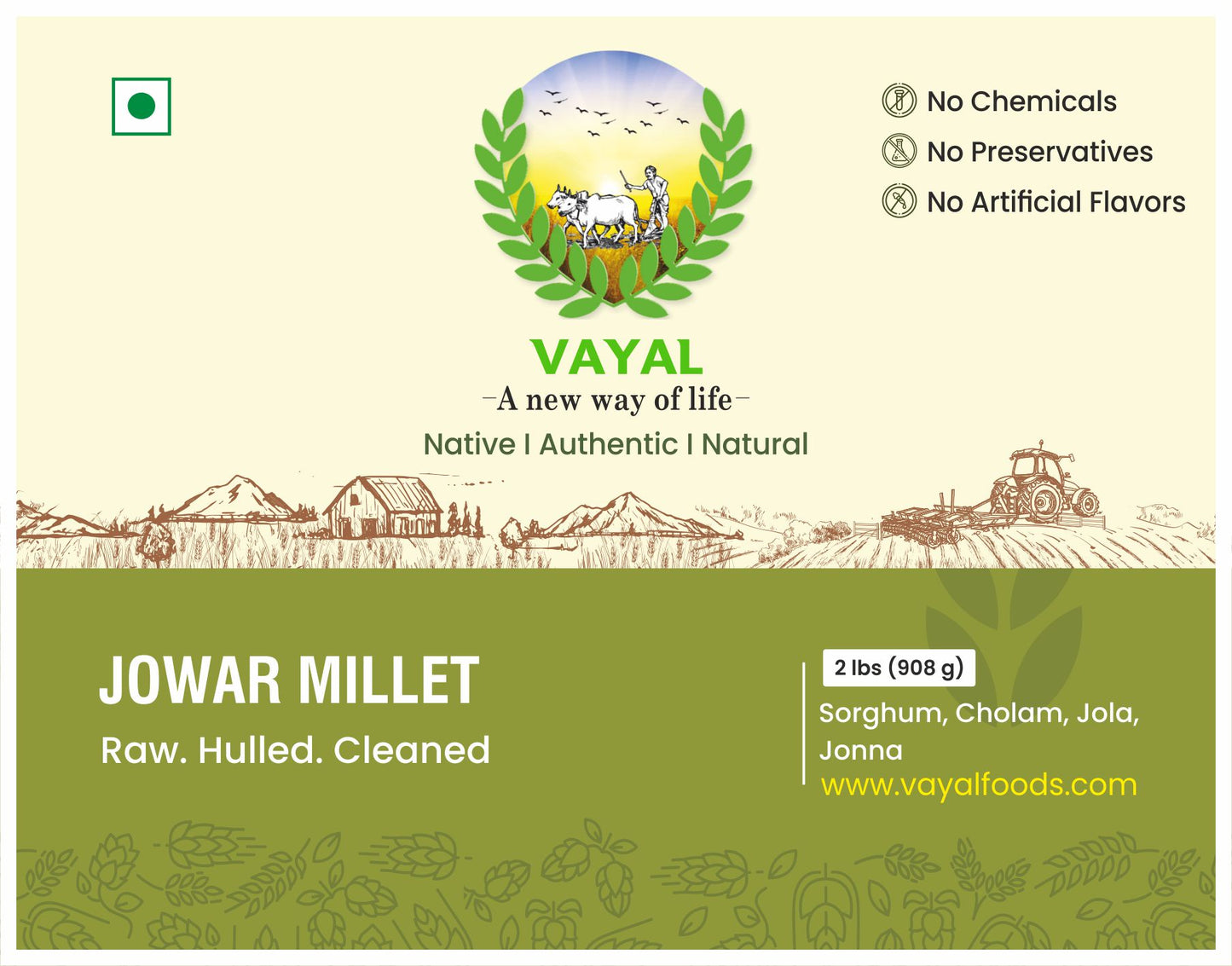 Jowar Millet (white)