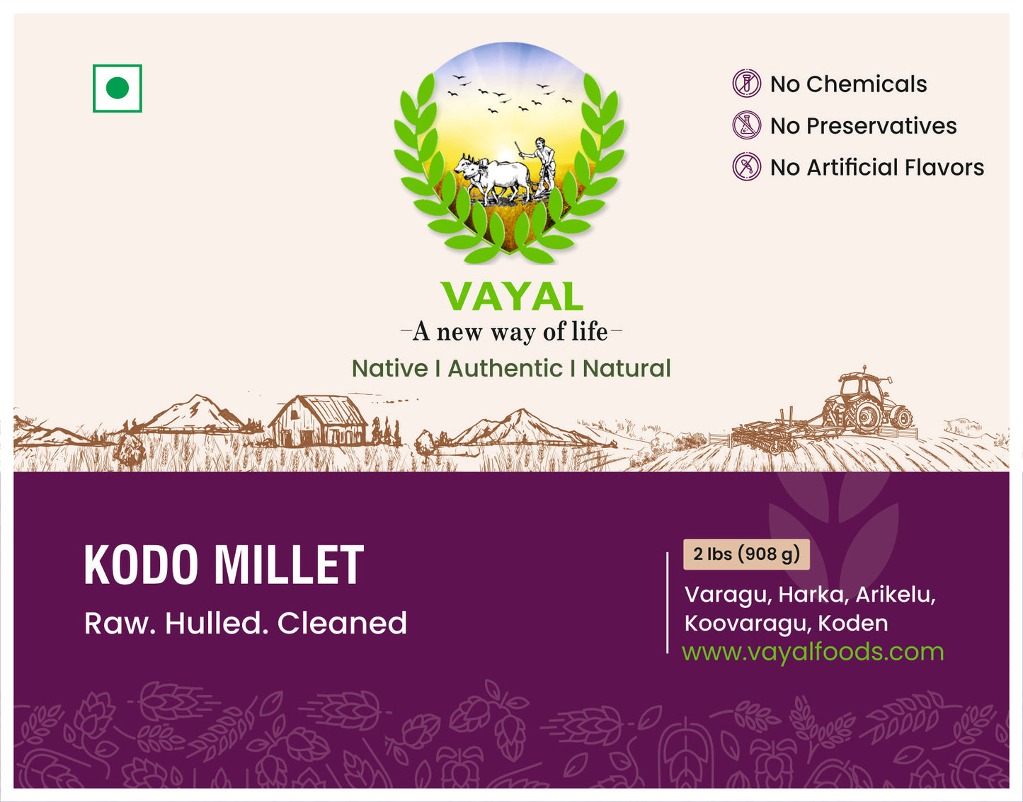 Kodo Millet (Unpolished)