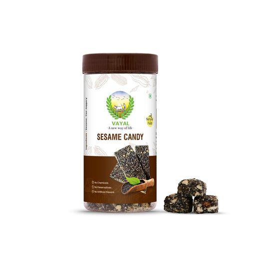 Sesame Candy (Black Ellu Mittai) | Liquid Glucose Free