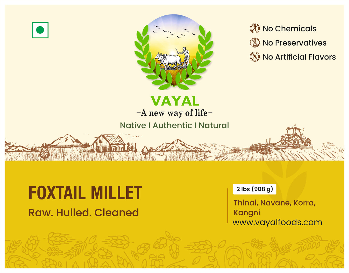 Foxtail Millet (Unpolished)